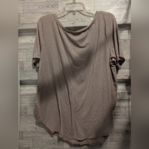 GAP Women's Short Sleeve Tan Tee Size Xl - Picture 2 of 6